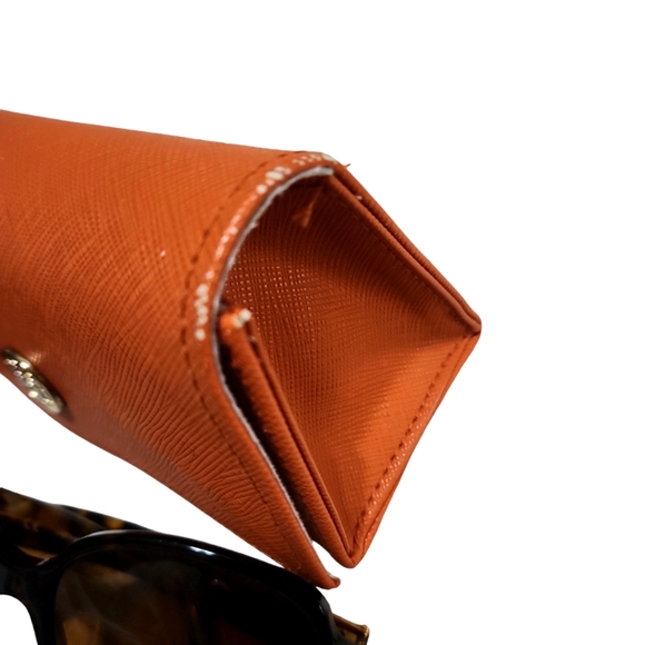 Tory Burch prescription bifocal sunglasses, with case, and a smaller case - Picture 4 of 12